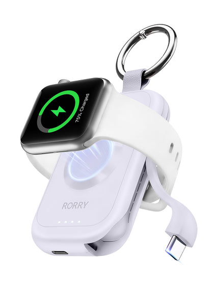 ARORY 10000mAh Portable Charger Keychain Power Bank 20W