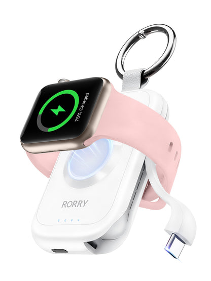 ARORY 10000mAh Portable Charger Keychain Power Bank 20W
